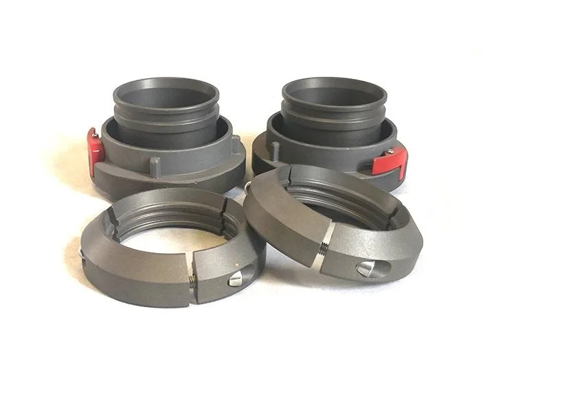 Custom High Precision CNC Turning Aluminum Threaded Bore Shaft Collars